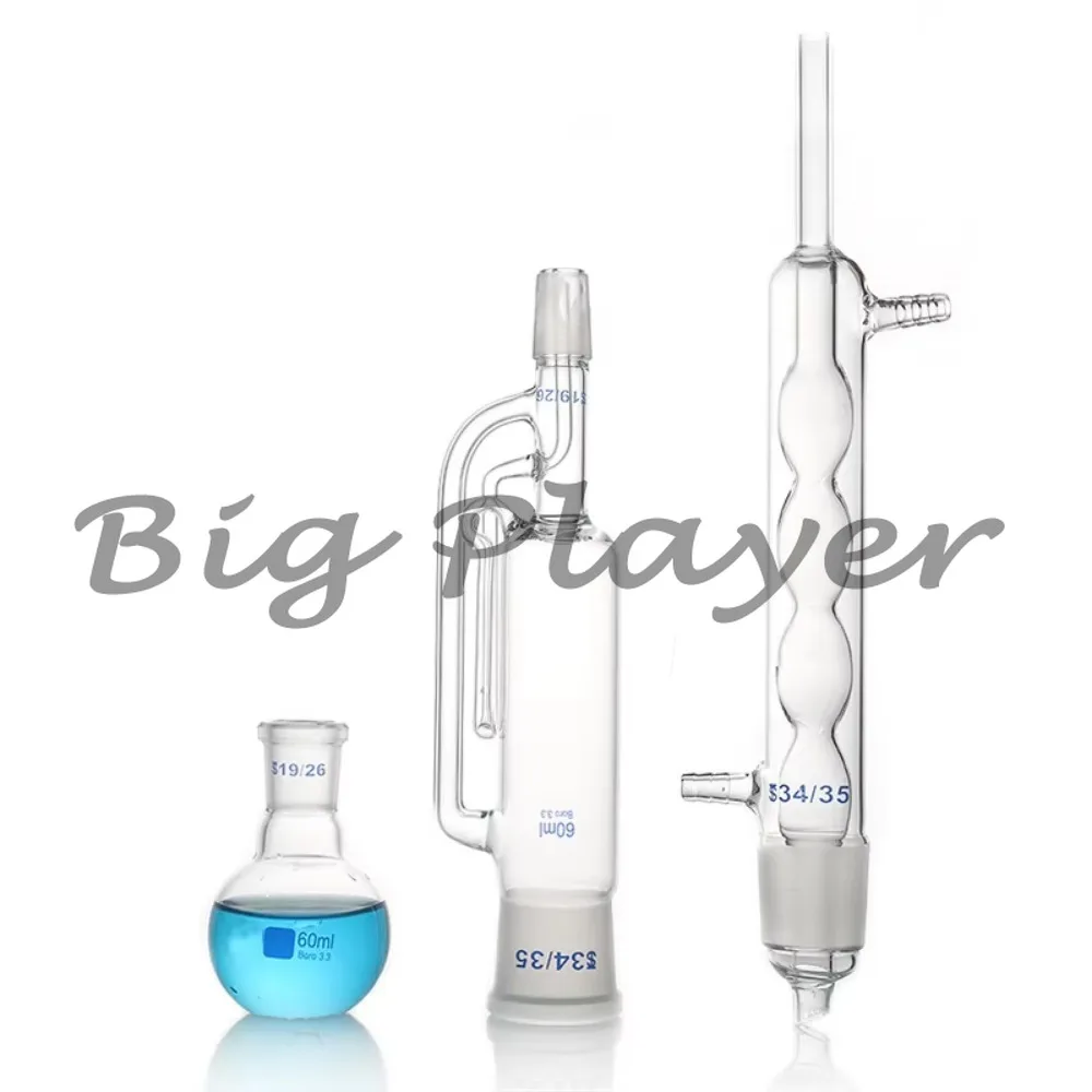 Laboratory Glassware Glass Fat Extractor 60-1000 ml Extractor,