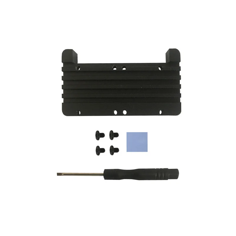 Picture 4: Raspberry Pi Zero 2W Aluminum Heatsink Case with Dual Cooling Fan Kit For Raspberry Pi Zero/Zero w