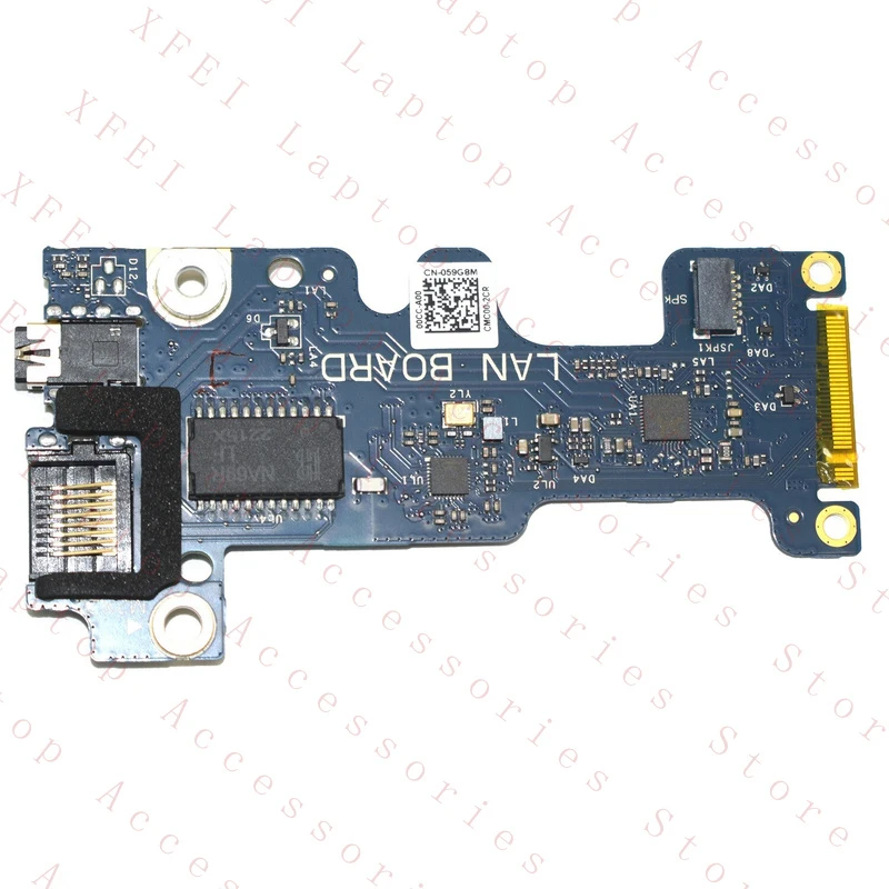 

D New For Dell G16 7620 G15 5520 5521 Lan Board HDK50 LS-L651P 59G8M 059G8M