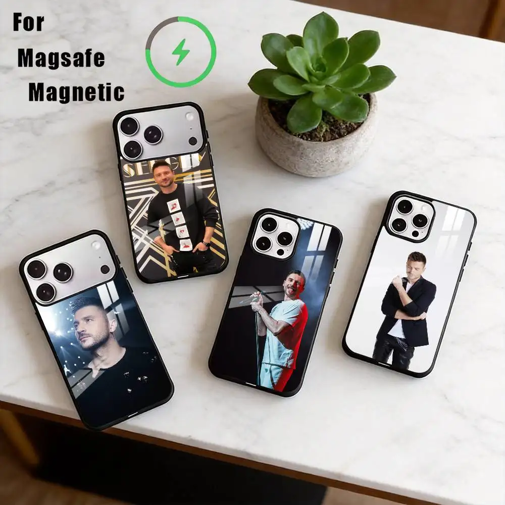 

Actor Sergey Lazarev Singer Phone Case For iPhone17,16,15,14,13,12,11 Plus,Pro Compatible with magnetic wireless charging