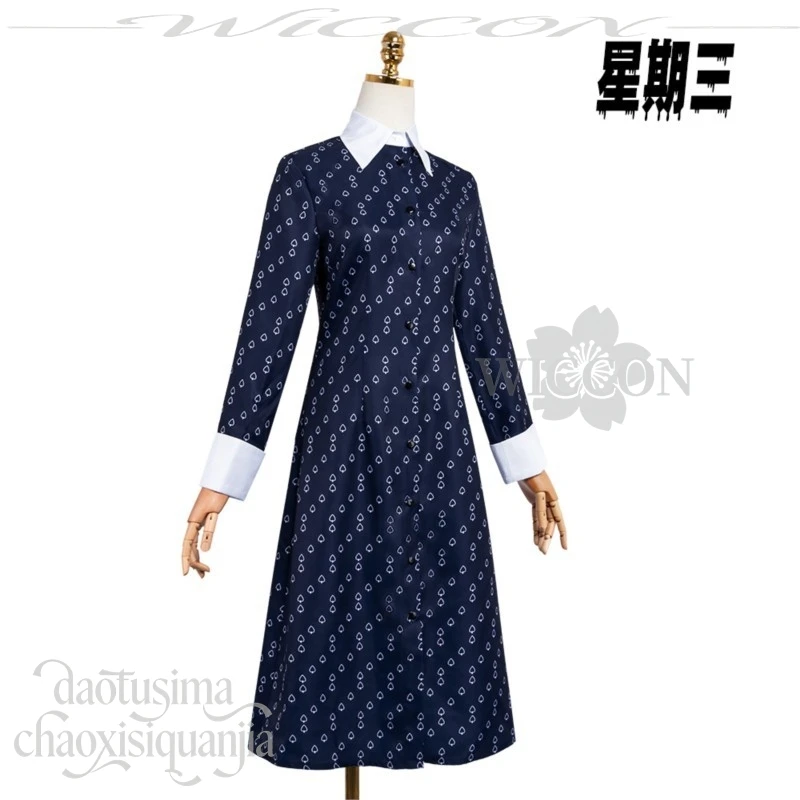 بذلة لوليتا القوطية الداكنة فستان طويل أنيق مع ذيل حصان مزدوج على الطراز القوطي للهالوين وعيد الميلاد