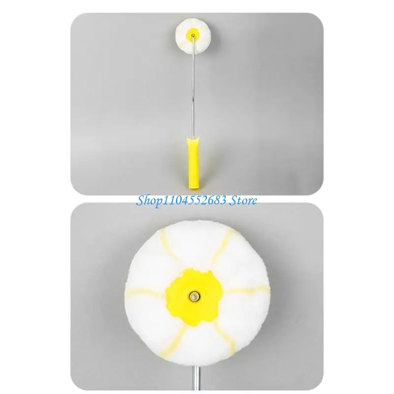 Y6GD Mật độ cao Bọt Paint Paint Công cụ con lăn nhựa Paint cho các cạnh chính xác và giảm 30% chất thải sơn