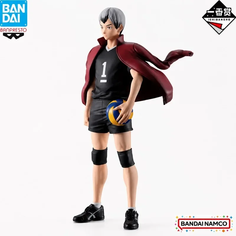 In Stock Bandai Original Ichiban Kuji Haikyu Kita Shinsuke Action Figure Model Doll Brand New Boxed Anime Characters Toys Model