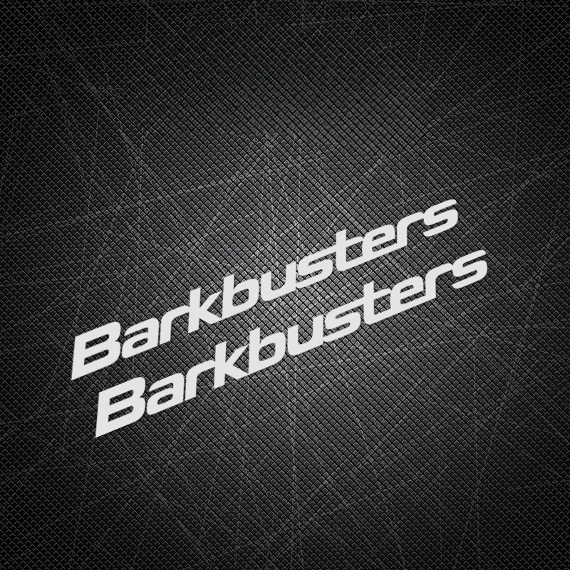 2PCS Barkbusters Motorcycle Stickers Waterproof DIY Motorbike Side Panels Fuel Tank Fairing Scooter Vinyl Decals Decoration image 5