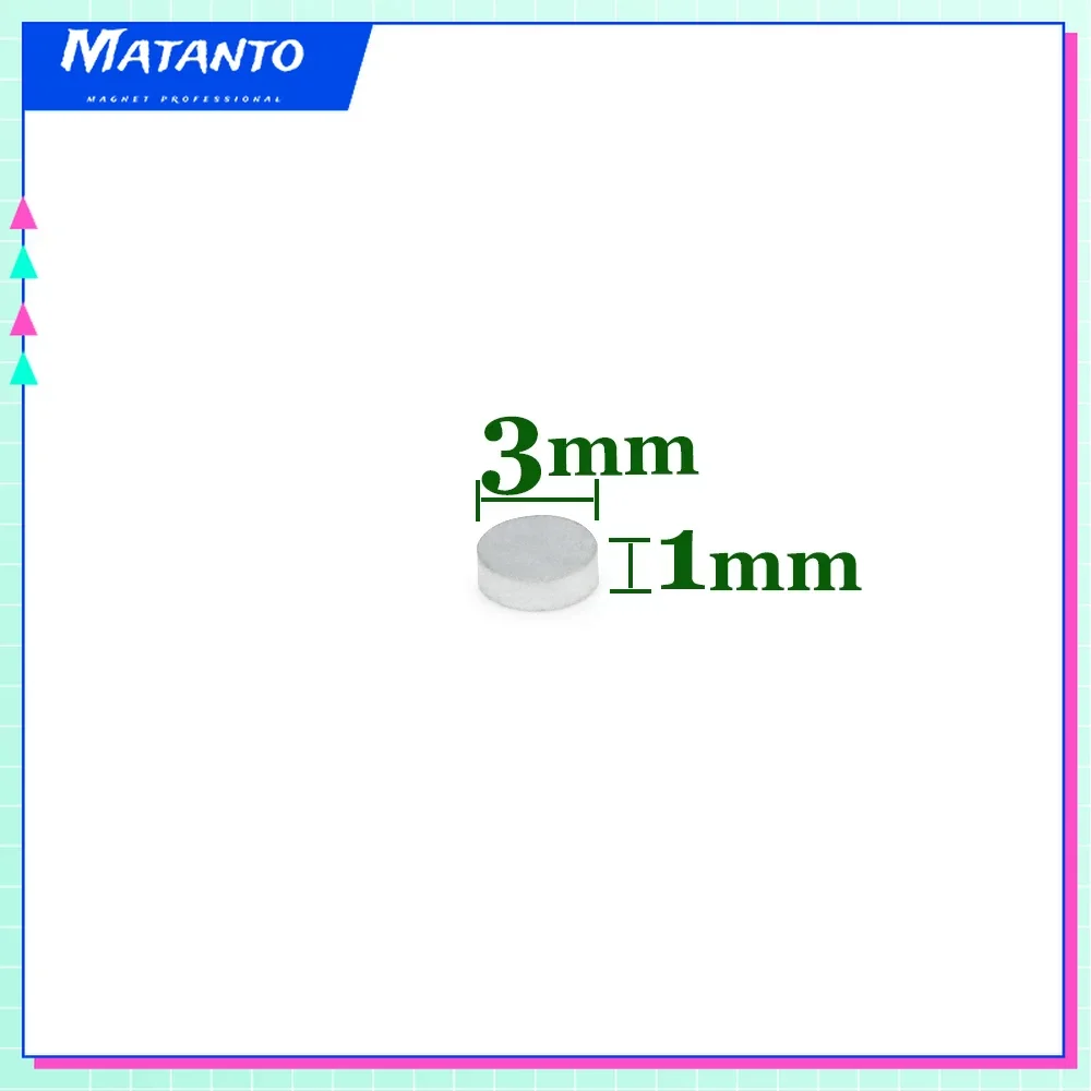 50-5000Pcs 3*1mm Spuer Strong Neodymium Magnet NdFeB Powerful Magnetic Small Round Rare Earth N35 Magnets Search Magnets 3x1mm