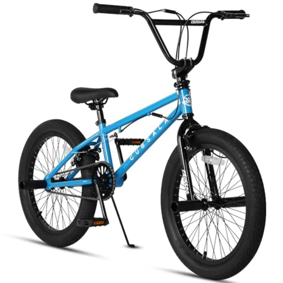 Freestyle BMX Bike 18 20 Inch Bicycle for 5-13 Years Old and Beginner Level Rider Multiple Colors