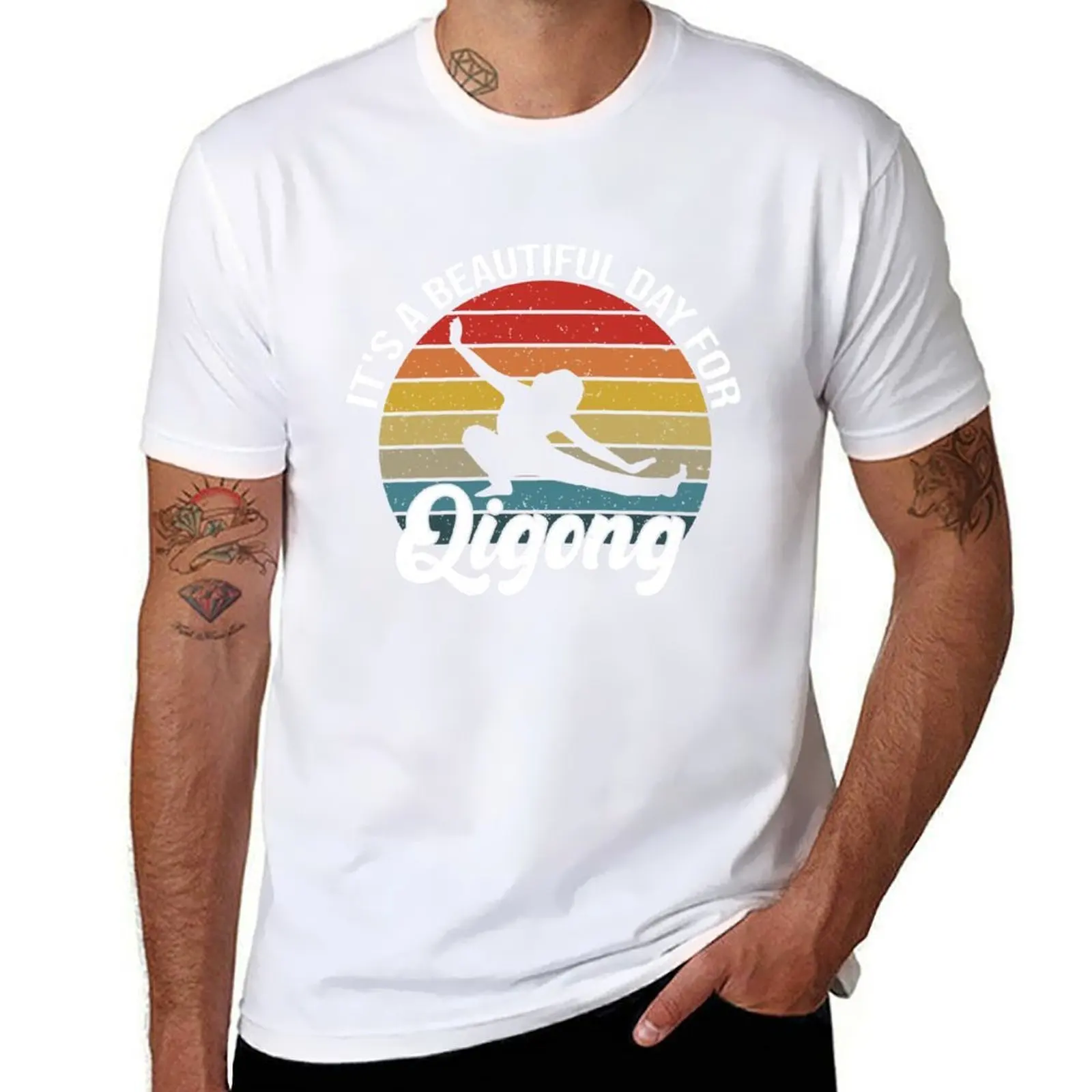

Qigong, Beautiful Day For Qigong, Gift For Qigong Lover, Qi Gong, Tai Chi, Tai Chi Gift, Beautiful Day Hobby Retro, T-Shirt
