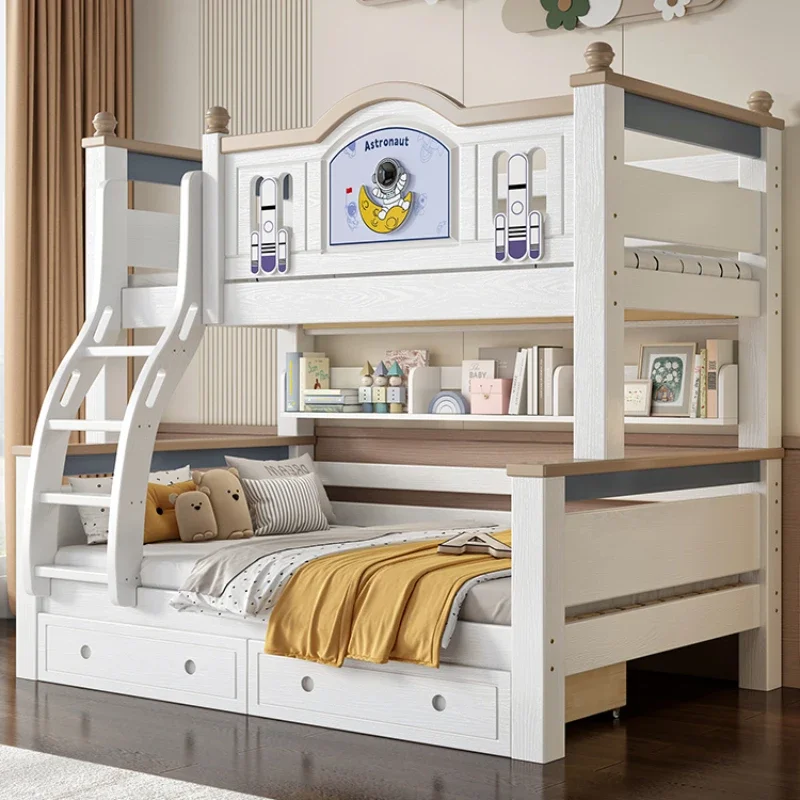 

Headboard Storage bunk bed Drawers Nordic Luxury Living Room bunk bed Nordic Modern Pretty Cama Infantil Bedroom Furniture