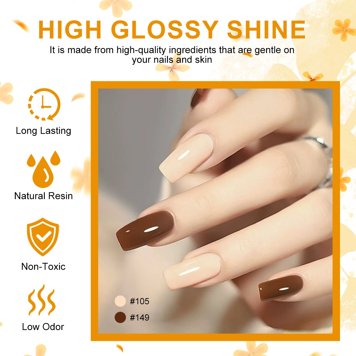 Set di smalti per unghie in gel da 15 pezzi, gel glitterato da 8 ml con base, top coat e lampada per asciugatura per salone di manicure/kit di strumenti professionali per la casa