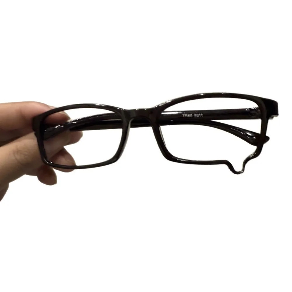 

No Lenses Anime Tears Glasses Frame Y2K Aesthetic Black Frame Dripping Tears Glasses Kawaii Style Unisex Eyeglass Frame
