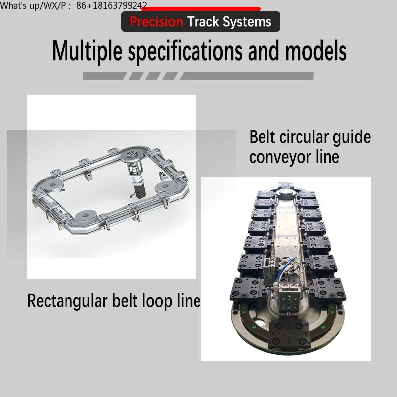 Automatic Assembly Line System Curved Circular Motion Applica to Parts Conveying Conveyor Systems