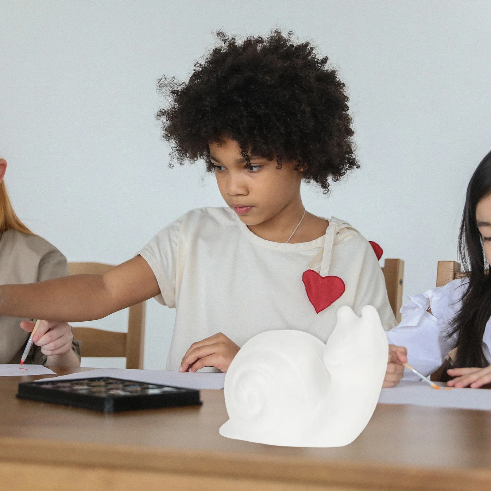 

10 pcs Decor Diy Craft For Kids White Foam Painting Kit White Foam Handmade Party Diy Painting Materials Decoration