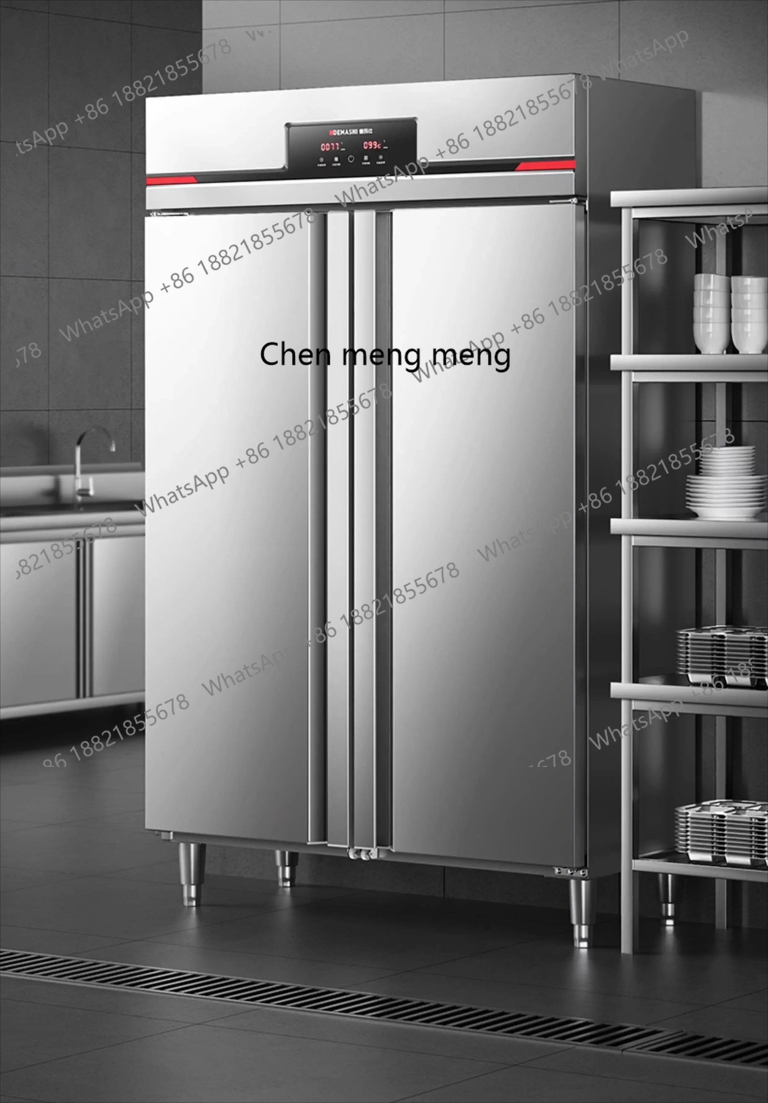 

Commercial disinfection cabinet high temperature hot air circulation drying large capacity vertical double door