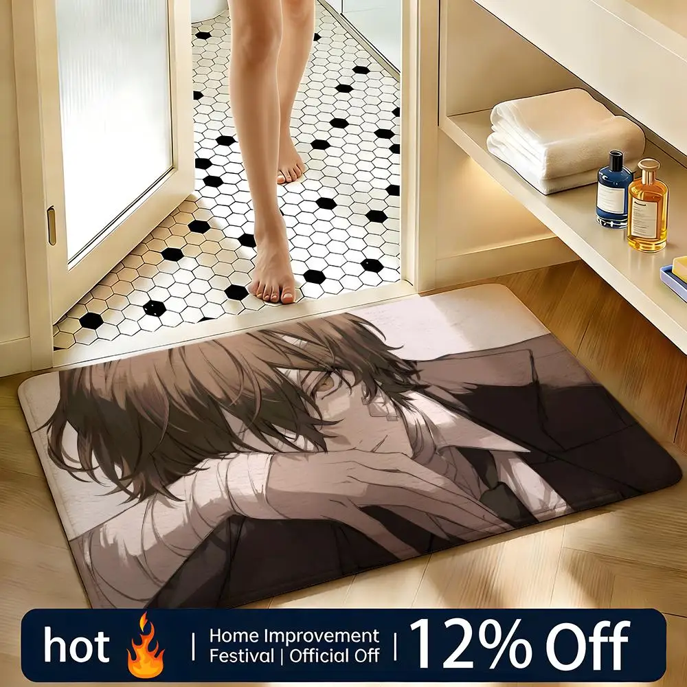 Soft Absorbent Non-Slip Rug Game Tears of Themis Floor Mat Home Decor Doormat Bedroom Floor Mat Shower Carpet