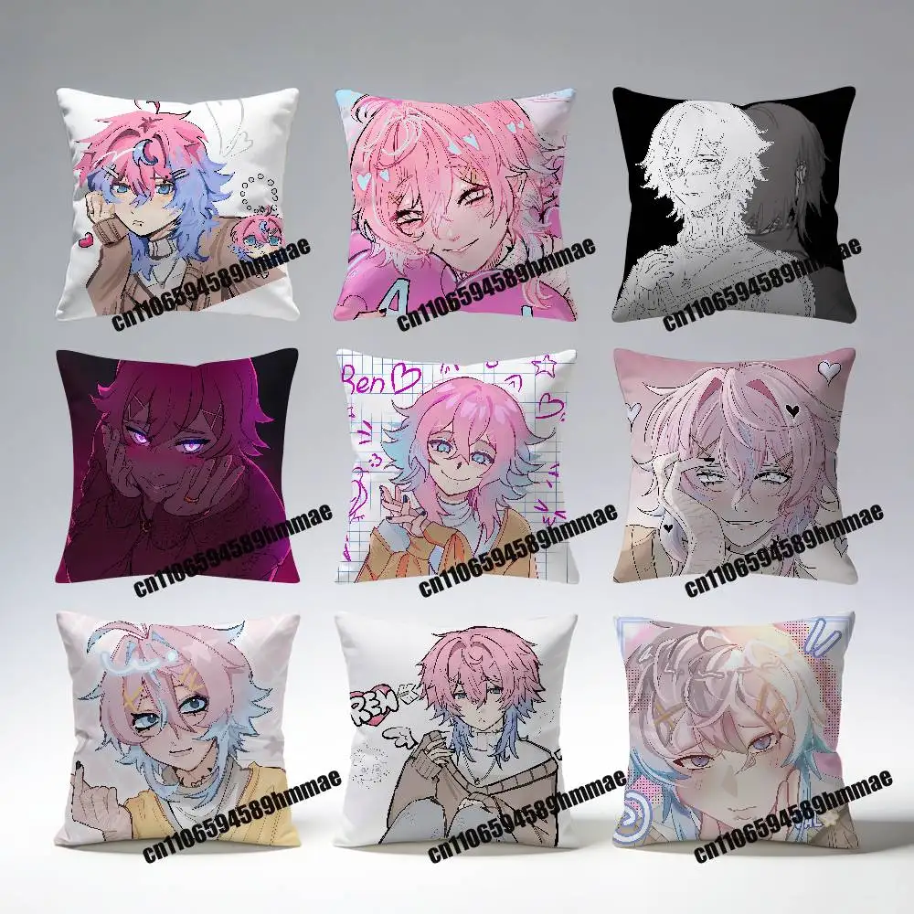 

Throw Pillow Case Sham For 14 days with you ren 45x45cm 40x40cm Square Car Pillowcase Sham Pad Cover