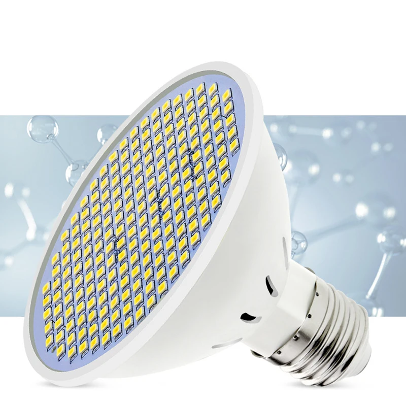 Led E27 高輝度集中放熱電球 126 ビーズ黄色植物補助照明省エネランプ B1