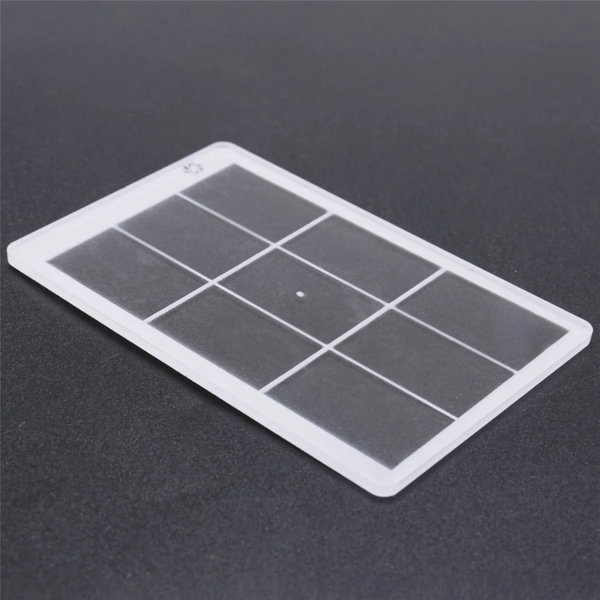 Golden Triangle Composição Tool, View Finder, Visualizador, Fotografia, Pintura, Desenho, Tamanho do cartão de crédito, Fits in Wallet C