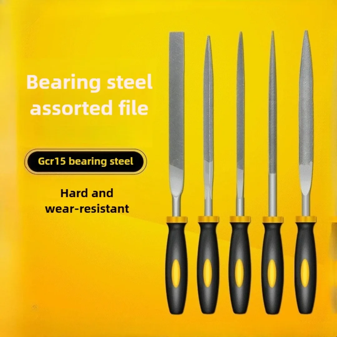 Alloy Steel File Set Precision Round Half Round Flat Square Triangle Hand Files for Woodwork Tools metal file wood carving tools