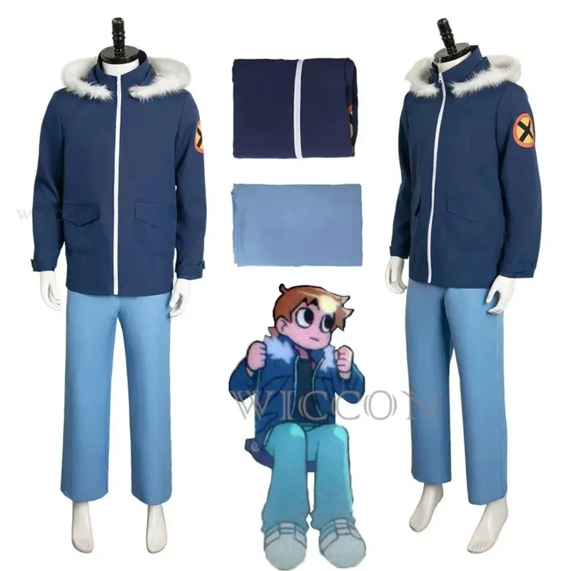 2025년 신규 순례자 스크트 코스프레 판타지아 의상 성인 남성 코트 바지 변장 롤플레잉 의상 할로윈 ❤ ❤   $zz