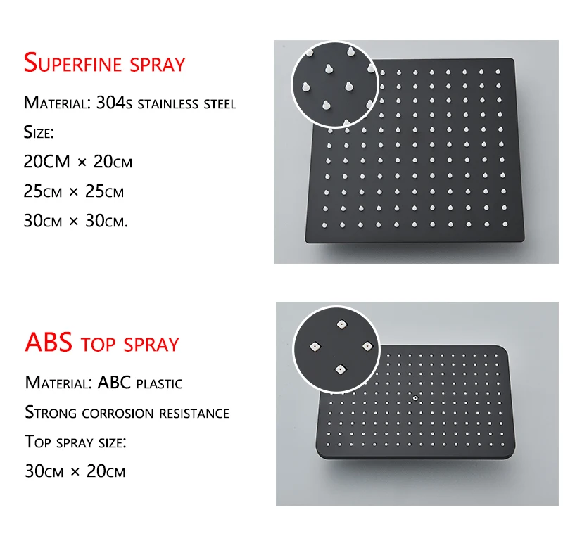 4-Function Wall Mounted Shower Faucet Set Rainwater Bathtub Shower Mixer Rotary Bathtub Single Handle Shower System