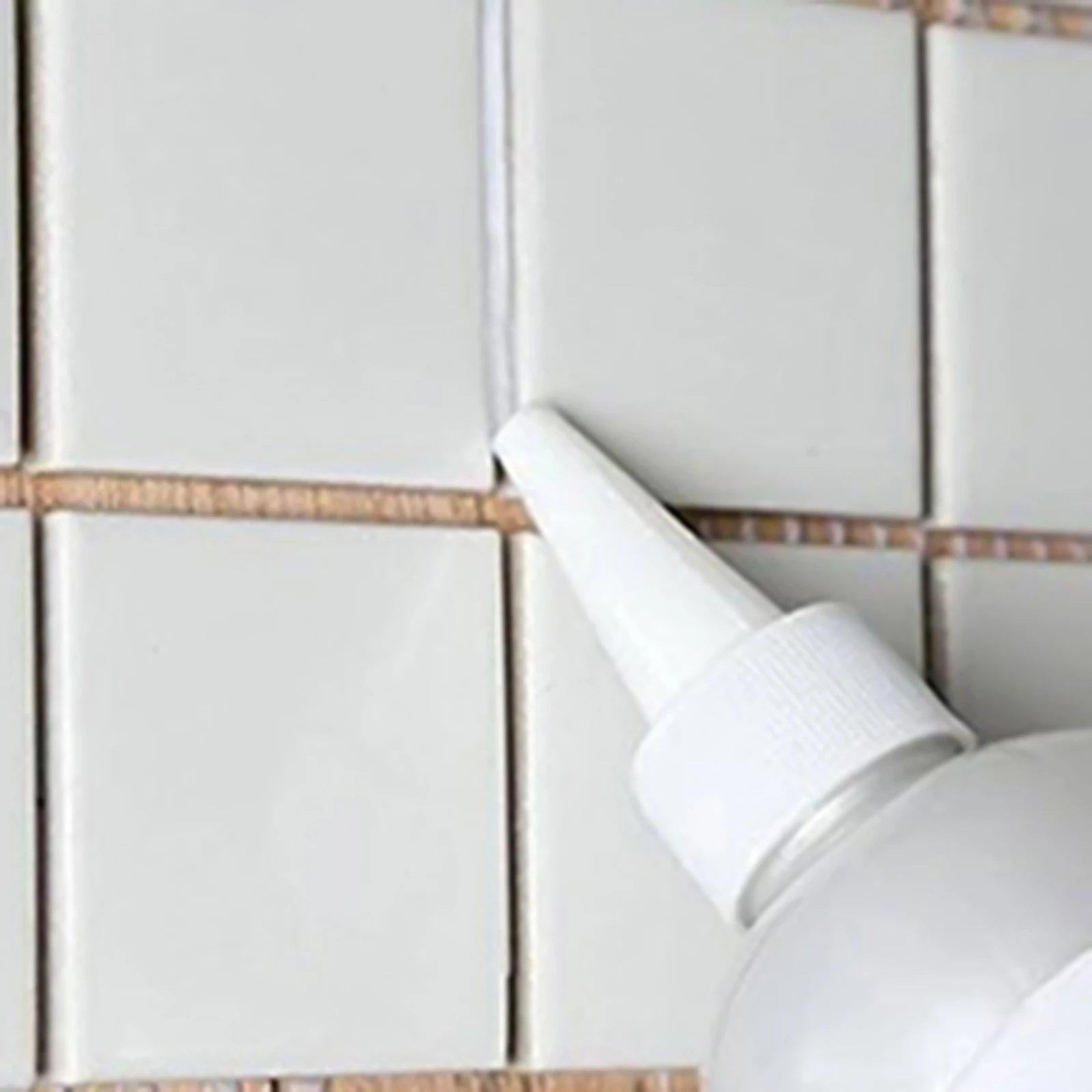 Bathroom Tile Grout Sealant Waterproof Joint Filler Mold Resistant Sealer for Kitchen Ceramic Gap Repair Kit Durable White