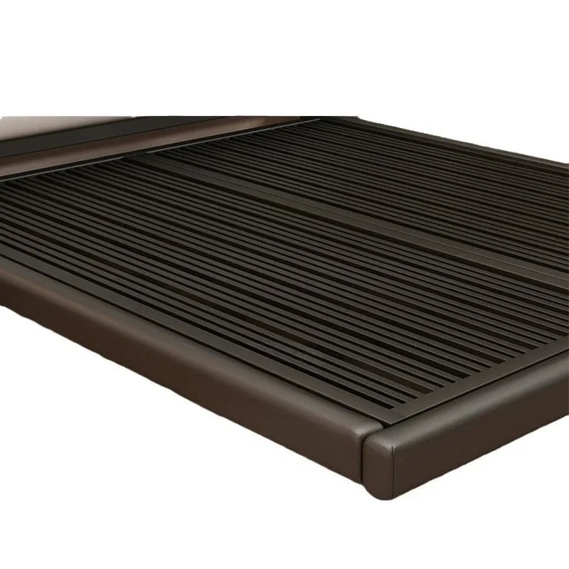 

Wrought iron bed double master bedroom stainless steel suspended