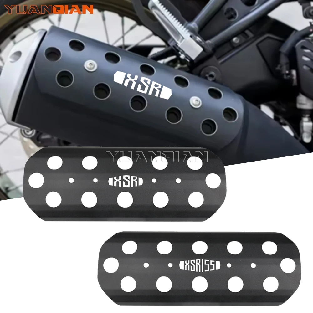 

For YAMAHA XSR155 XSR125 XSR 125 155 2019 - 2025 Motorcycle Exhaust Pipe Protector Heat Shield Cover Guard Anti-scalding Cover