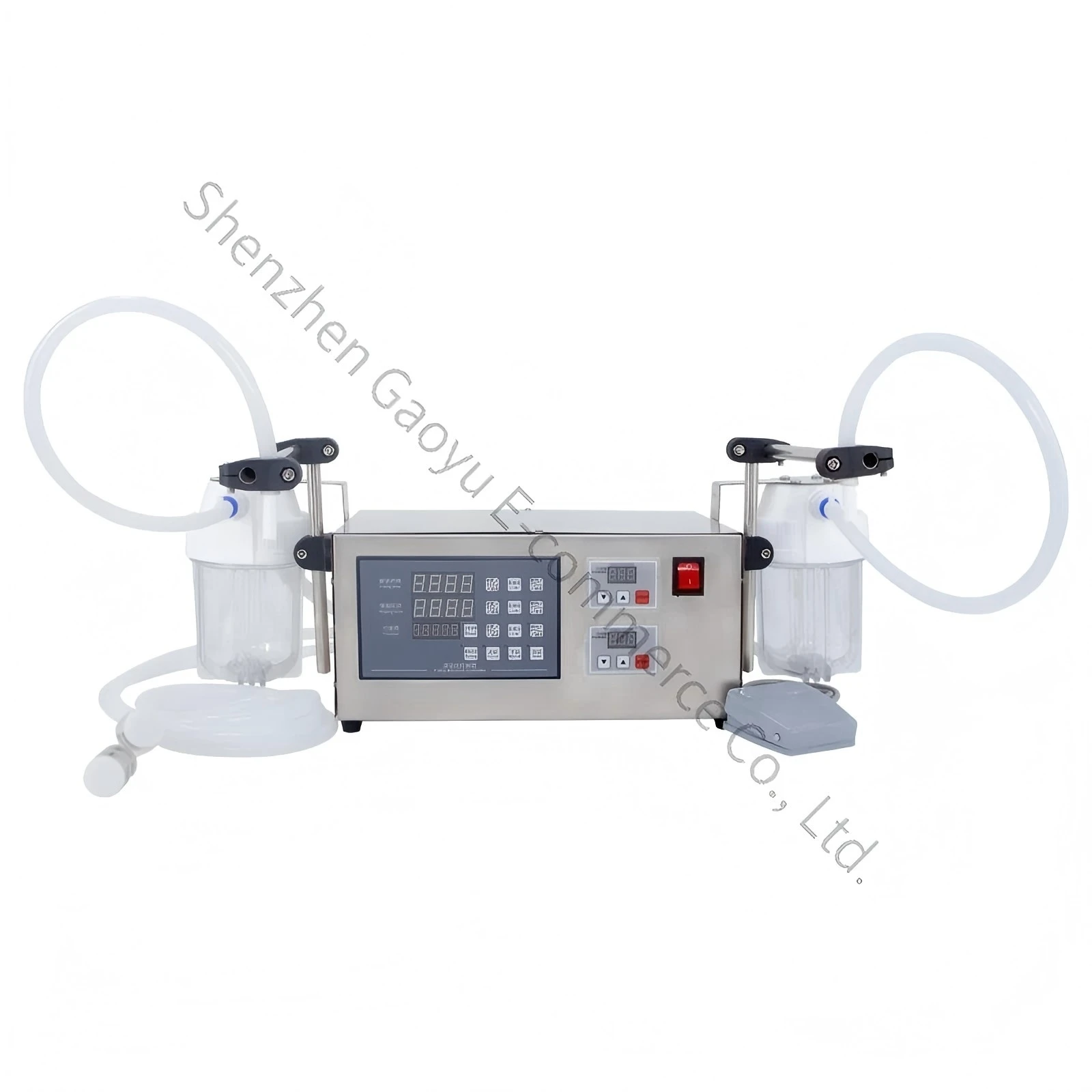 220v Liquid Quantitative Filling Machine Baijiu Vinegar Beverage Milk Perfume Laundry Detergent Edible Oil Automatic Canning