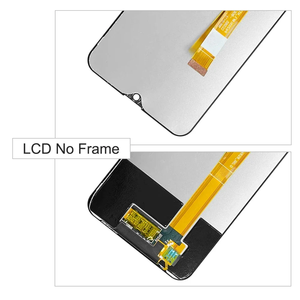 LCD Display For Oppo A12 CPH2083, CPH2077 Touch Screen with Digitizer Assembly For Oppo A12s Screen Repair with Frame