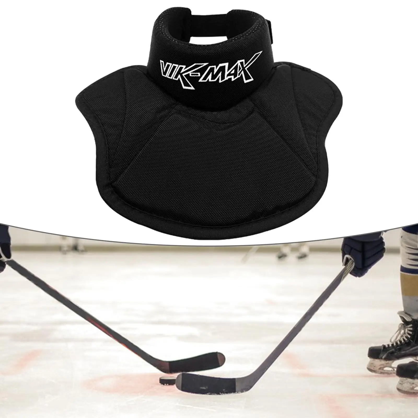 Hockey Neck Guard Cut Resistant Collar Protection Premium Ice Hockey Protection Gear for Teens Senior Men Women Sports Ringette