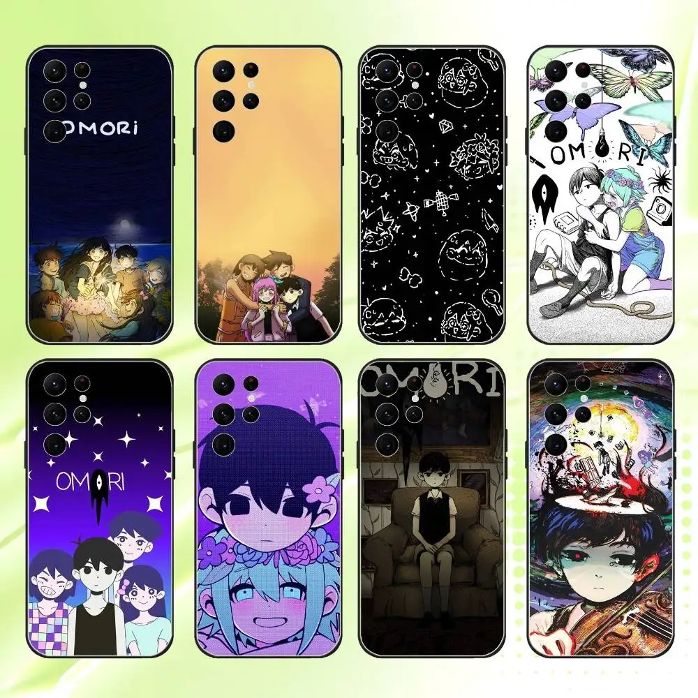 

Game O-OmoriS Sunny Phone Case For Samsung S 25,24,23,22,30,21,10,9,Ultra,Plus,Lite,FE,4,5G Black Soft Case