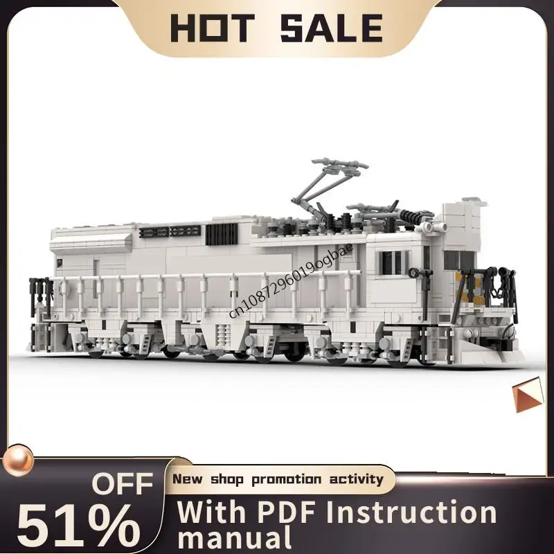 

New 2137Pcs City Technical Train Tracks Railway Moc Emd Gm10B Model Building Blocks Diy Creative Ideas Kids Toys Birthday Gifts