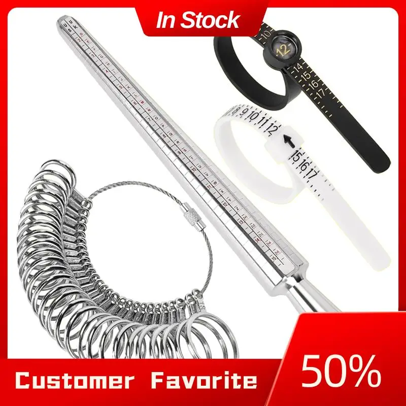 Top Sale Metal Ringsizing Tool Set With Fingersizing Mandrel Ringsizing Jewelry Tools, 4 Pieces