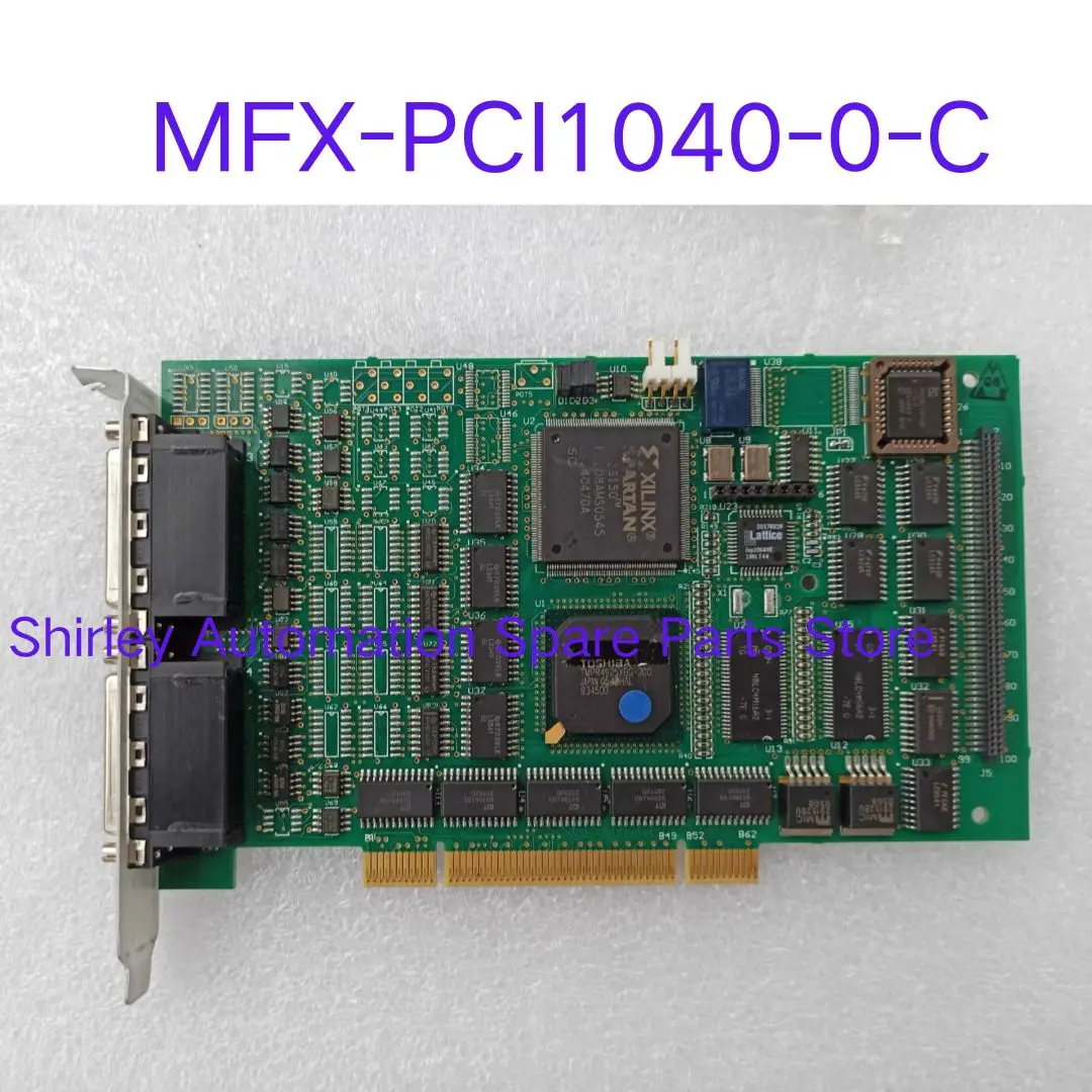 

Тест карты управления движением MFX-PCI1040-0-C б/у в порядке.