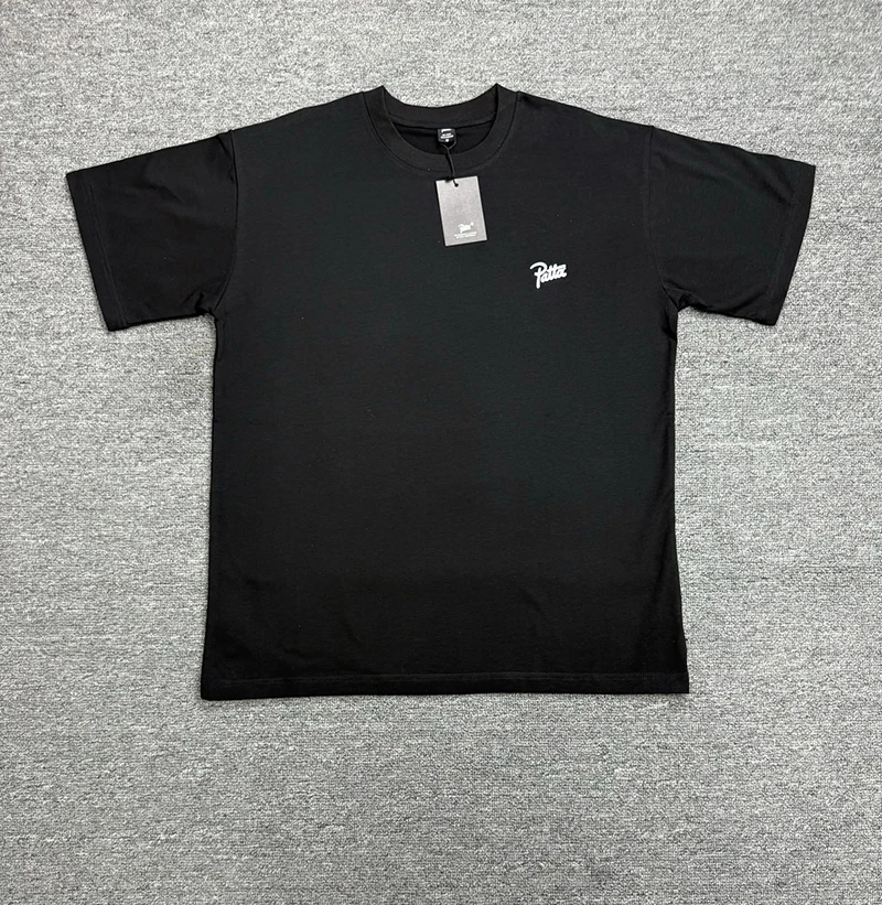 2026 New PATTA Men Women Black Back Fun Off‑road Car Animal Print Fashion Short Sleeve Tee