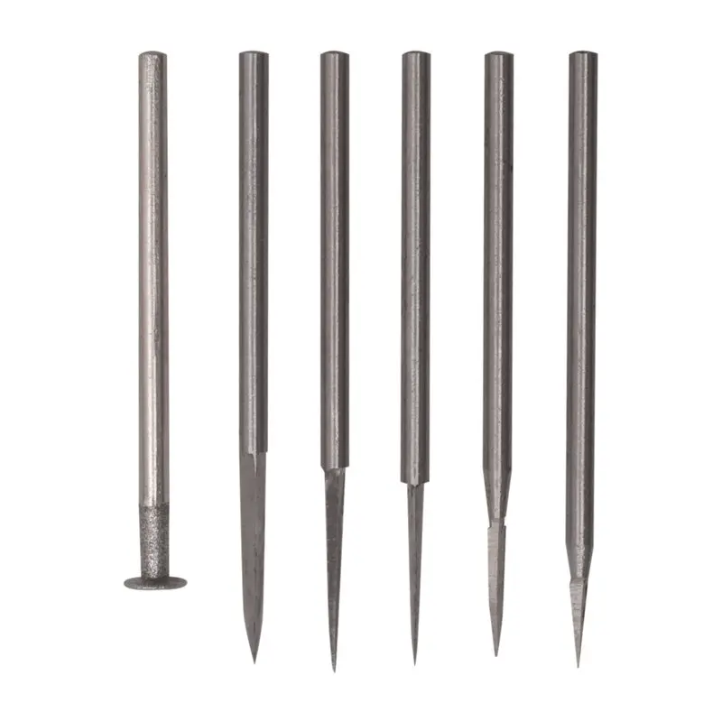 

Happy Too.Wood Carving Drill Bits Set 6Pcs Engraving Drill Accessories Bit Wood Carving Kit For Rotary Tool, For Carving Engravi