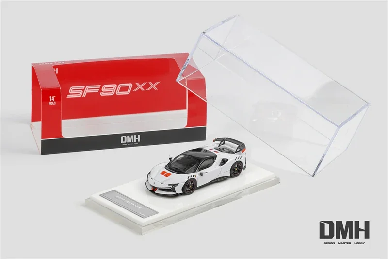 (Pre-order) DMH 1:64 SF90 XX Stradale HARD-TOP F173 limited999 Diecast Model Car