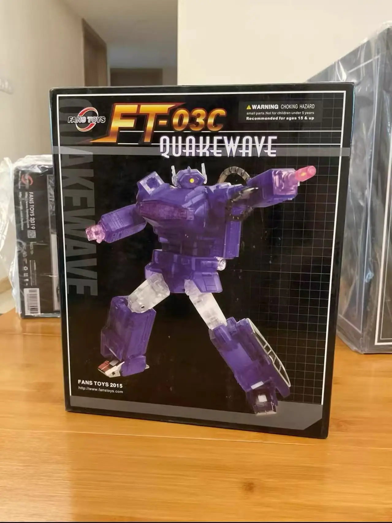 

In Stock Fanstoys FT-03C Oscillation Wave Transparent Version Figure Model