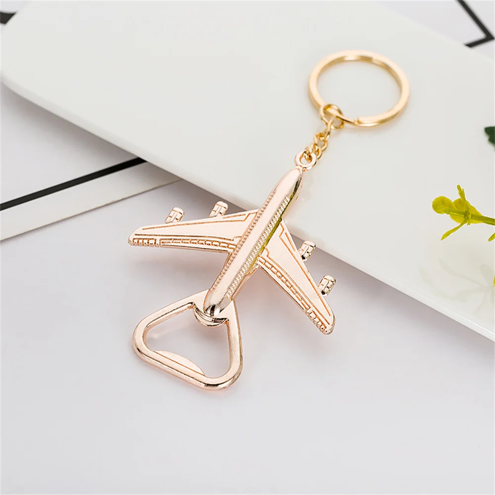 Creative Aviation Aircraft Keychain, Chaveiro de metal do carro, Masculino e Feminino Chaveiro, Negócios e Pequenos Presentes