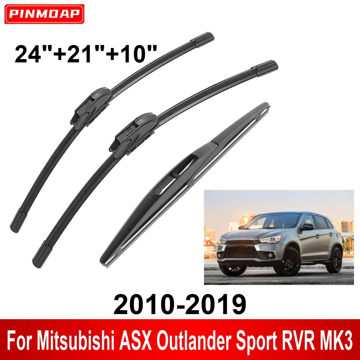 

1/2/3/4/6 шт. щетки стеклоочистителя автомобиля подходят для Mitsubishi ASX Outlander Sport RVR MK3 2010-2019 передние и задние щетки стеклоочистителя