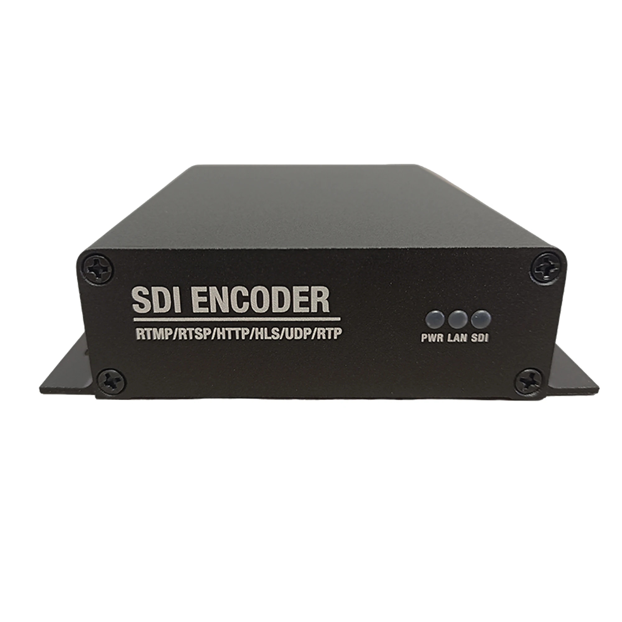Enkoder SDI na IP z 1 kanałem, urządzenie do streamingu audio-wideo, H.265 HEVC H.264, enkoder do transmisji na żywo w sieci IPTV