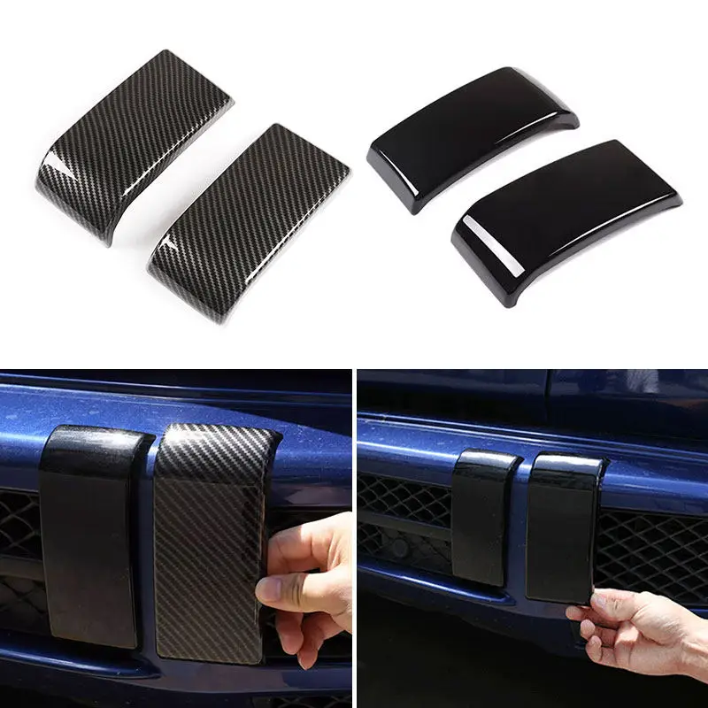 Car Front / Rear Bumper Decorative Trim For Mercedes Benz G Wagon G Class W463 G350 G400 G500 G55 G65 2019 2020 Not fit for G63