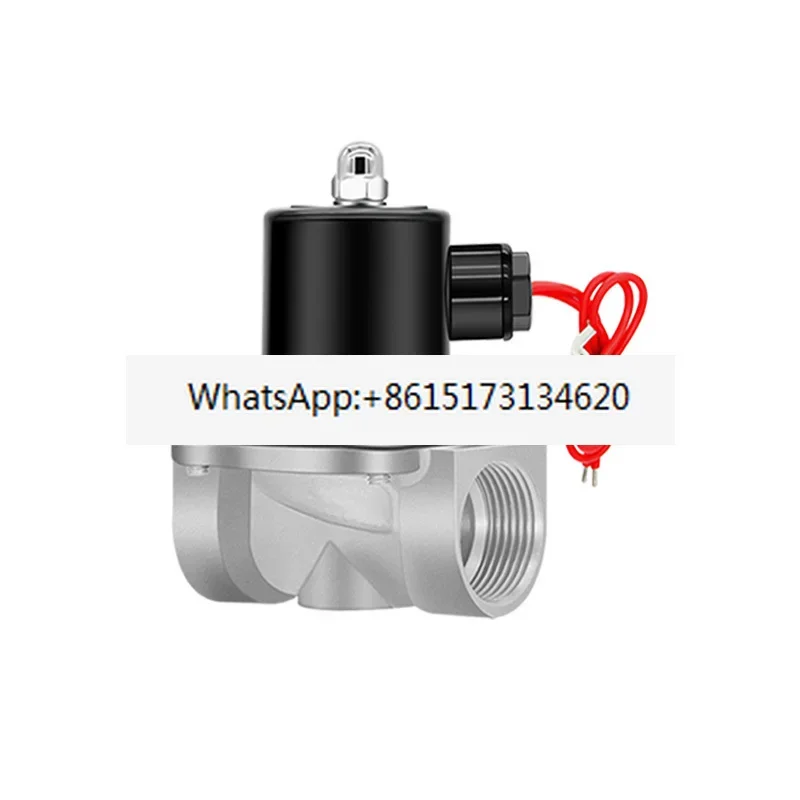 304 stainless steel normally closed electromagnetic water valve 220V inlet switch valve 24V/12V