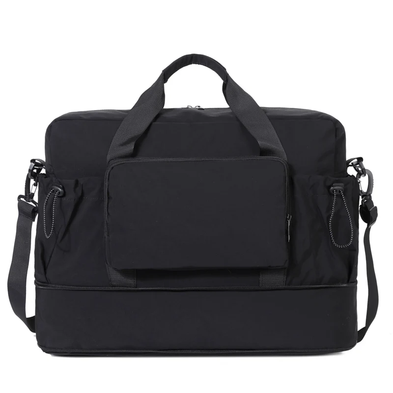 Fitness Travel Bag for Women, Large Capacity, Dry and Wet Separation, Lightweight Handbag for Short-Distance Business Trips