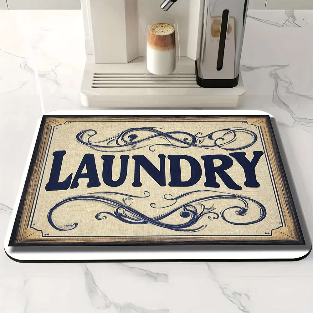 قطعة واحدة من الغطاء الواقي للغسالات، وسادة تجفيف لمصارف الحمام، وحصيرة لتجفيف أدوات المائدة. شركة هذه