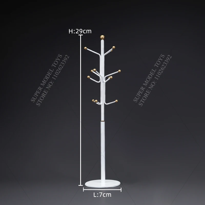 MMMTOYS M2402A/B 1/6 Scale Soldiers Scene Accessory Model Floor Standing Clothes Hanger Fit 12-inches Action Figure Doll