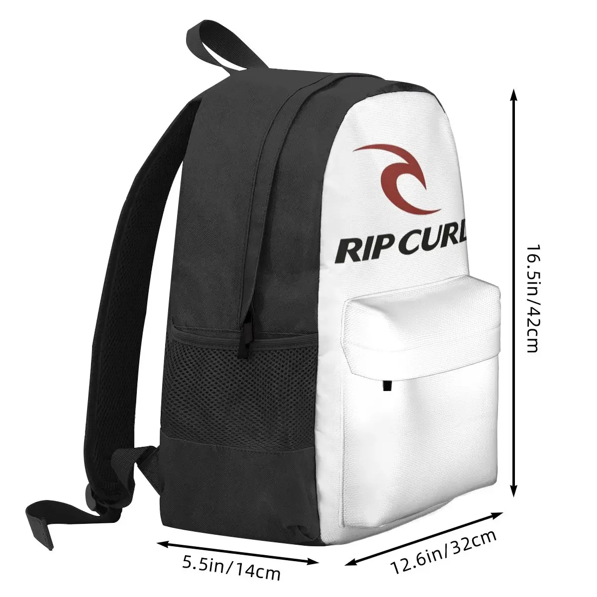 Mochilas con logotipo Rip Curl para niños y niñas, mochilas escolares con dibujos animados, mochila para portátil, bolso de hombro