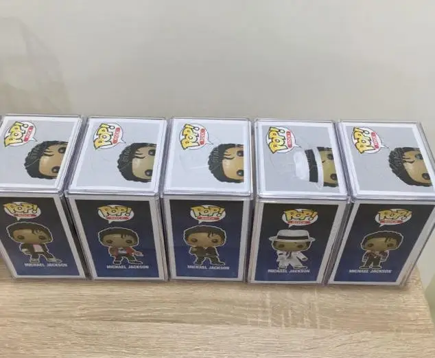 Funko Rock BEAT IT 23 #   MICHAEL JACKSON BILLIE JEAN 22 #   BAD 25 #   SMOOTH CRIMINAL 24 #   Juguetes Colección de figuras de acción de PVC Juguetes modelo