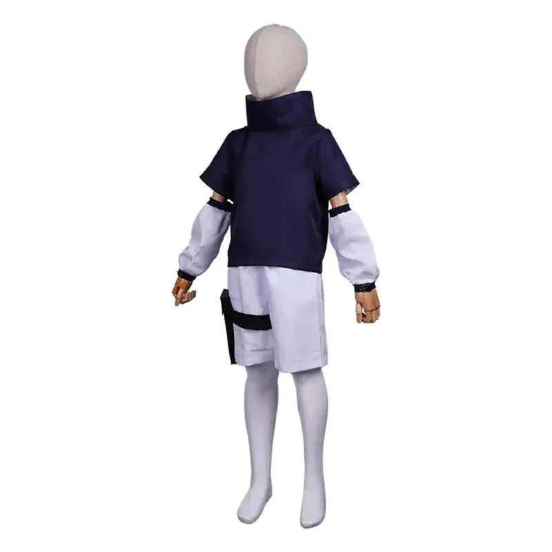 

asdh8@Bear's Den Sasuke Uchiha Cosplay Costume Kids Children Top Pants Outfits Halloween Carnival Suit New 2025COSda@
