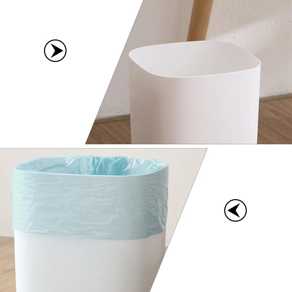 

Compact Garbage Can Trash Bin Easy Wipe Clean for Bathroom Bedroom Closet Trash Basket Rubbish Bin Storage Basket